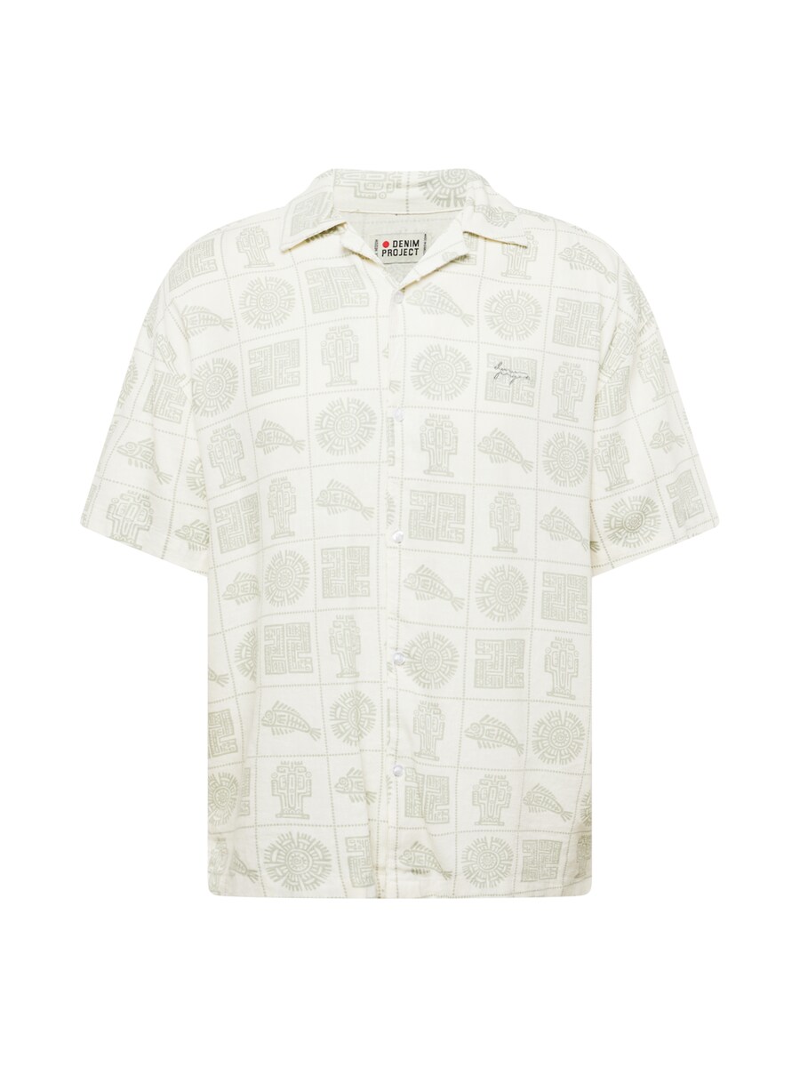 Рубашка на пуговицах классического кроя Denim Project, белый
Рубашка на пуговицах классического кроя Denim Project, белый