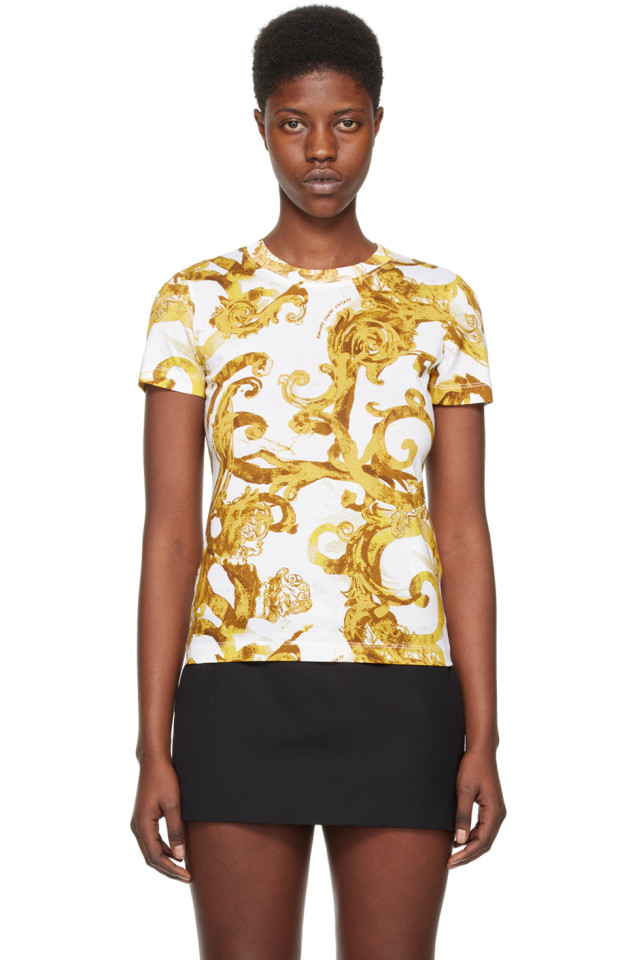 Футболка в стиле акварельного кутюра Versace Jeans Couture, мультиколор
Футболка в стиле акварельного кутюра Versace Jeans Couture, мультиколор