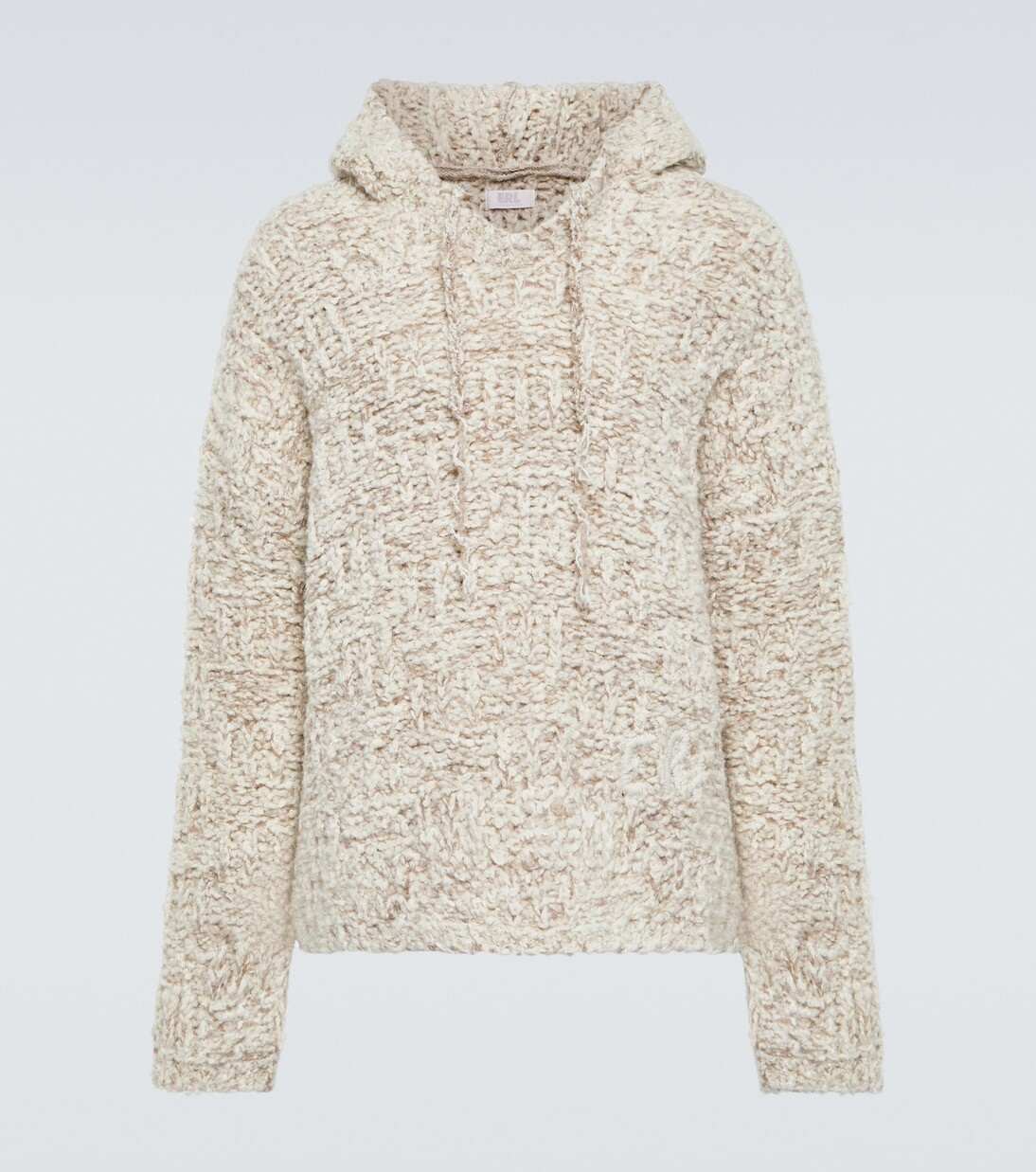 Толстовка оверсайз из смесовой шерсти Erl, бежевый
Толстовка оверсайз из смесовой шерсти Erl, бежевый