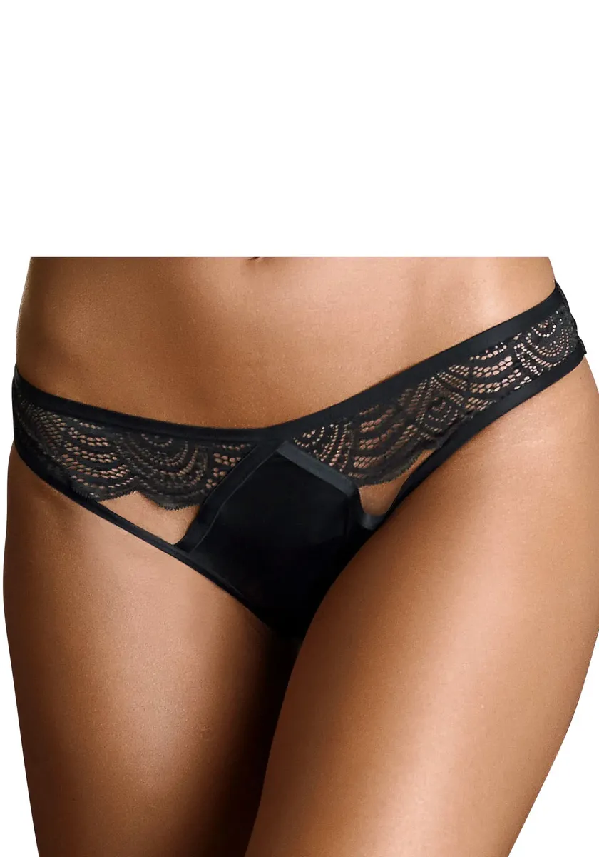 Стринги JETTE, соблазнительного микса из кружева, черный 
Стринги JETTE, соблазнительного микса из кружева, черный