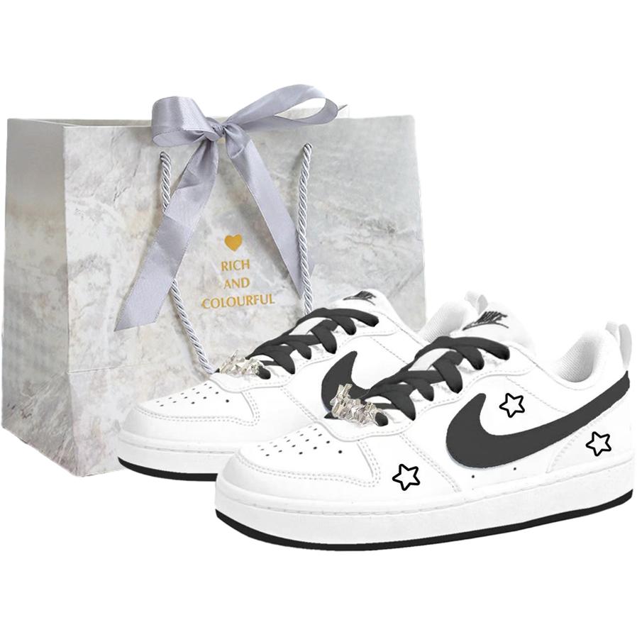 Нескользящие, амортизирующие, износостойкие низкие скейтбордные кроссовки Court Borough для подростков Nike, черный
Нескользящие, амортизирующие, износостойкие низкие скейтбордные кроссовки Court Borough для подростков Nike, черный