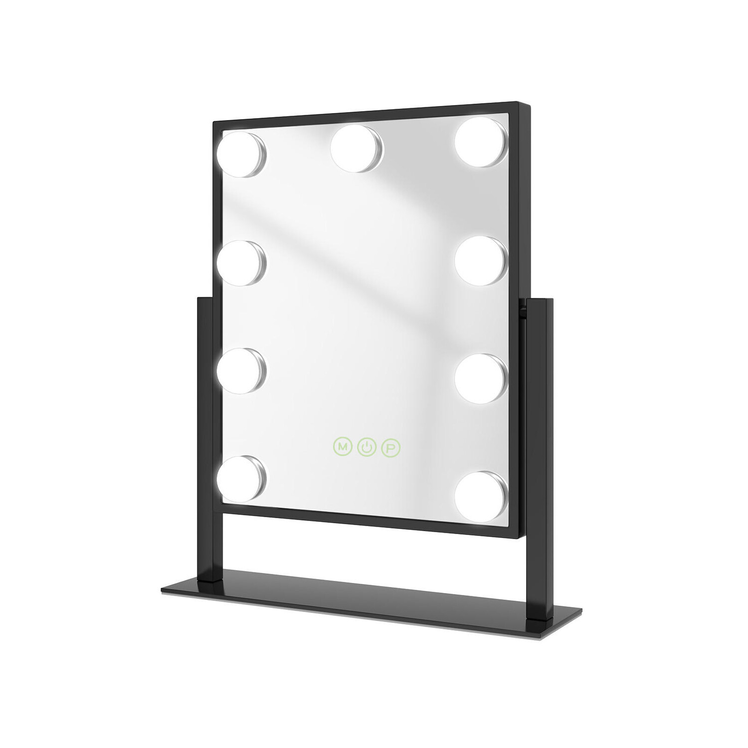 Зеркало косметическое прямоугольное с подсветкой Emke, черный
Зеркало косметическое прямоугольное с подсветкой Emke, черный