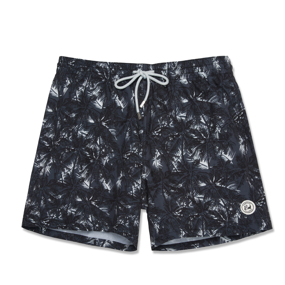 Шорты пляжные унисекс черные SURFCUZ 
Шорты пляжные унисекс черные SURFCUZ