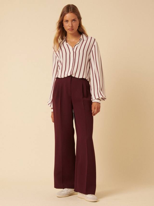 Полосатая блуза с пуговицами из вискозы LENZING ECOVERO Nobody's Child
Полосатая блуза с пуговицами из вискозы LENZING ECOVERO Nobody's Child