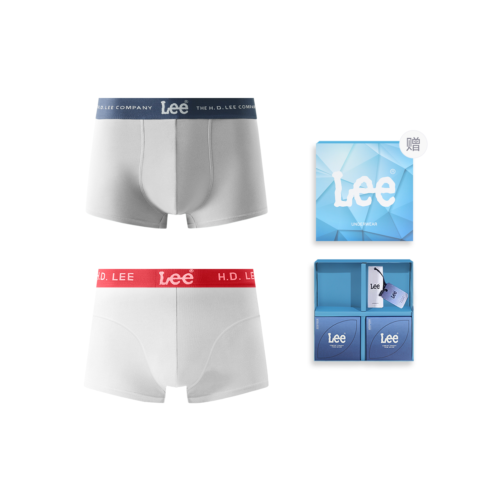 Lee Подарочный набор мужского белья Brilliant, 2 шт
Lee Подарочный набор мужского белья Brilliant, 2 шт