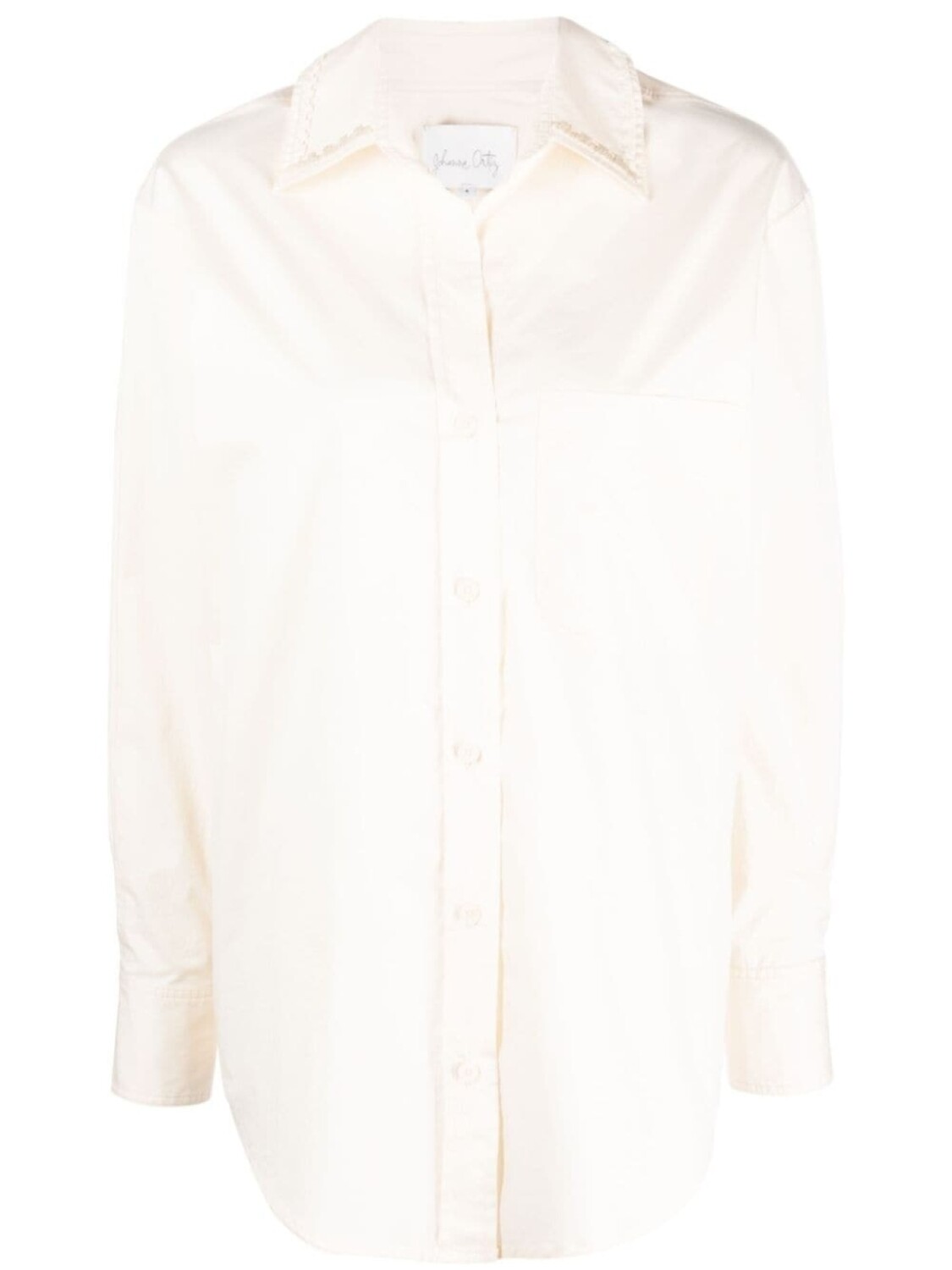 Johanna Ortiz поплиновая рубашка Mavly, нейтральный цвет 
Johanna Ortiz поплиновая рубашка Mavly, нейтральный цвет