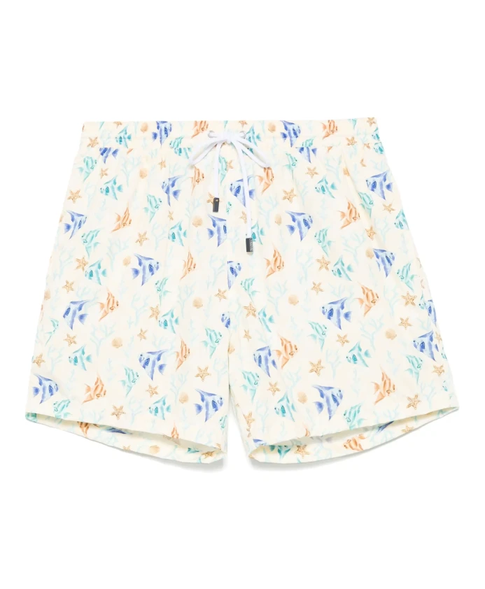 Плавки из полиэстера с боковыми карманами Barba, белый
Плавки из полиэстера с боковыми карманами Barba, белый