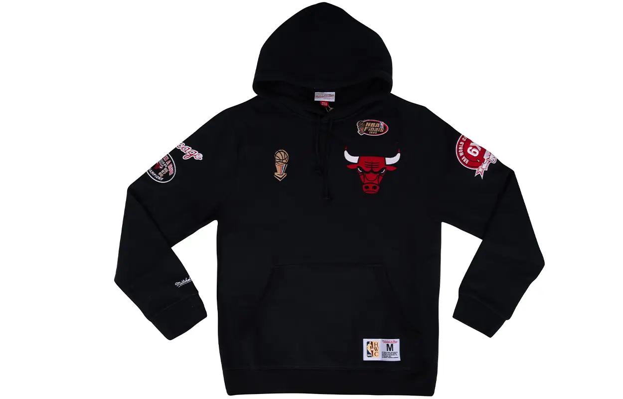 Свитшот унисекс черный Mitchell Ness
Свитшот унисекс черный Mitchell Ness