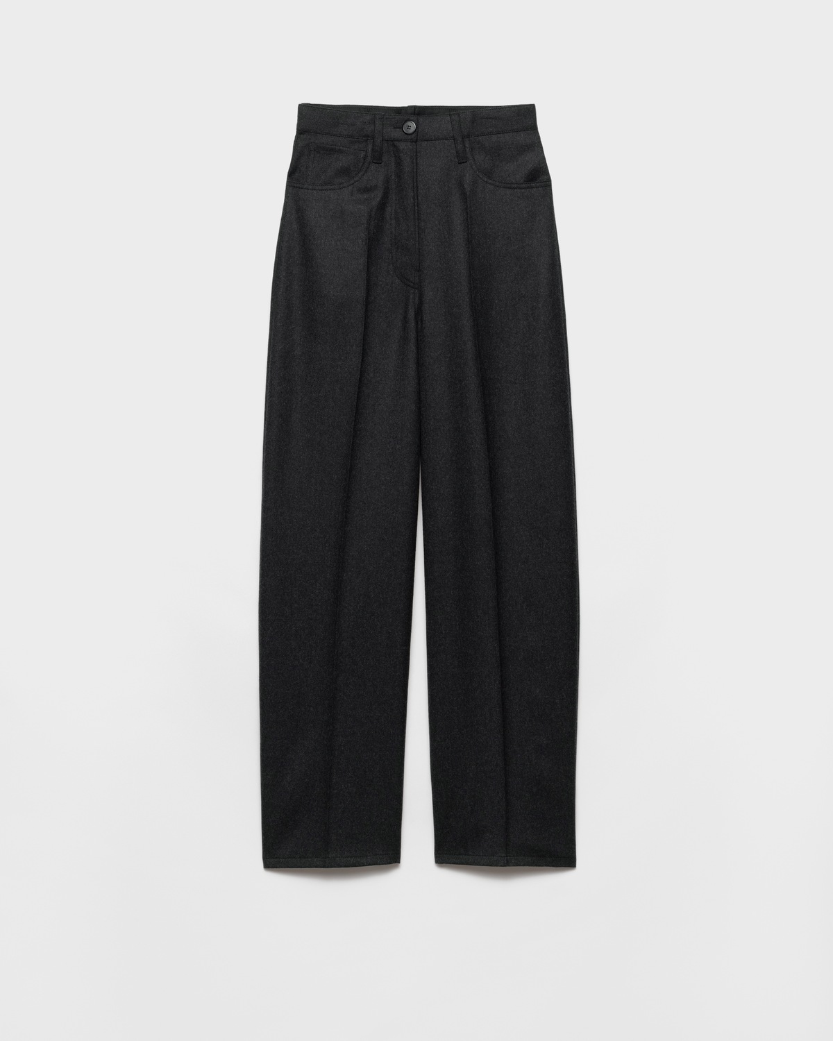 Шерстяные фланелевые брюки Prada, серый
Шерстяные фланелевые брюки Prada, серый