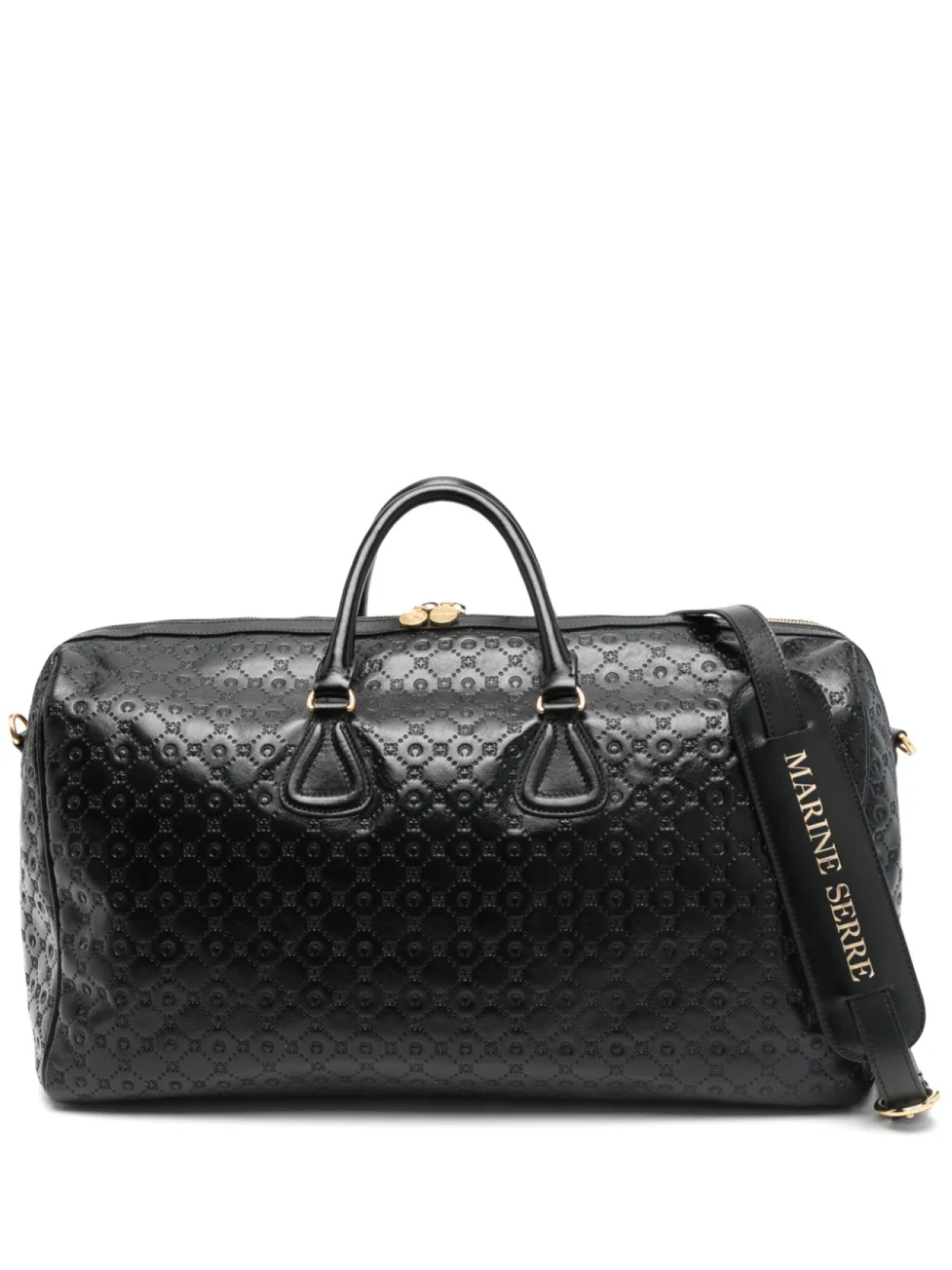 Marine Serre большая дорожная сумка Strike, черный
Marine Serre большая дорожная сумка Strike, черный