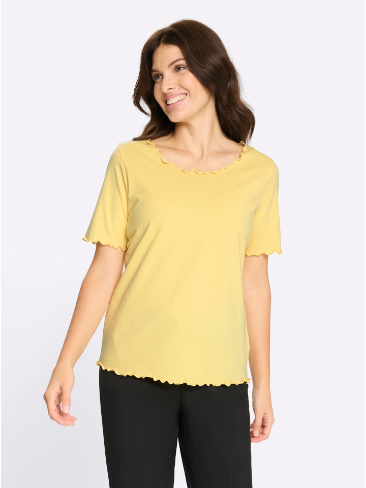 Рубашка с короткими рукавами лимонного цвета Sieh an!
Рубашка с короткими рукавами лимонного цвета Sieh an!