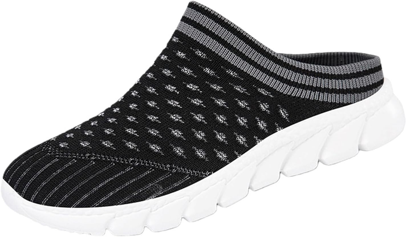 Женские легкие прогулочные кроссовки из сетки с дышащей мягкой подошвой, мюли с открытой пяткой, повседневные тапочки, удобные, для спорта на улице, сандалии на танкетке Movnebyro, черный
Женские легкие прогулочные кроссовки из сетки с дышащей мягкой подошвой, мюли с открытой пяткой, повседневные тапочки, удобные, для спорта на улице, сандалии на танкетке Movnebyro, черный