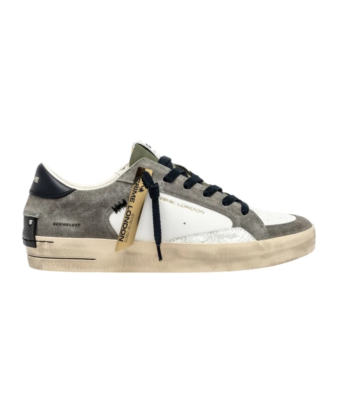 Серые кожаные и замшевые кроссовки Crime London, серый
Серые кожаные и замшевые кроссовки Crime London, серый