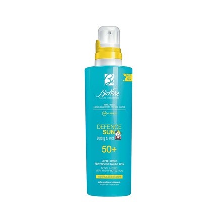 Молочный спрей Defense Sun Baby & Kid 50+ 200мл Bionike
Молочный спрей Defense Sun Baby & Kid 50+ 200мл Bionike