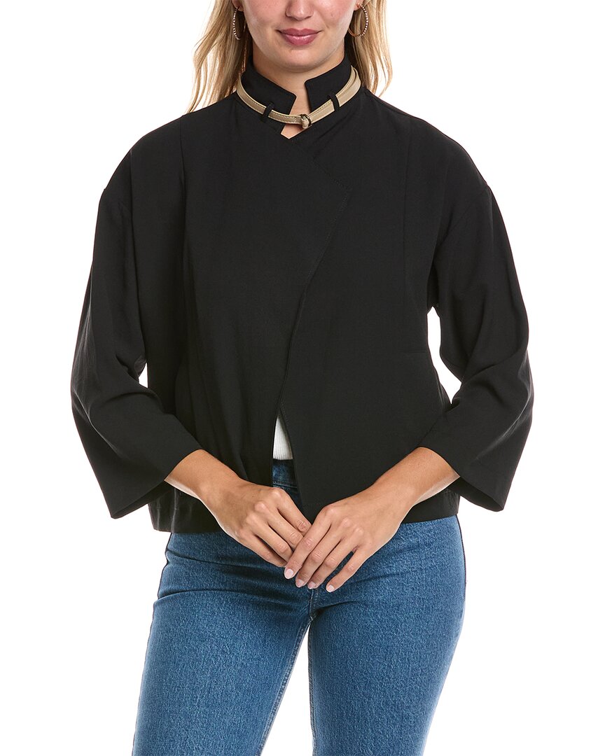 Женский топ с поясом Joseph Ribkoff, черный
Женский топ с поясом Joseph Ribkoff, черный