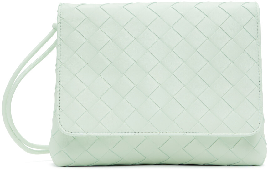 Зеленая мини-сумка Intrecciato Bottega Veneta
Зеленая мини-сумка Intrecciato Bottega Veneta