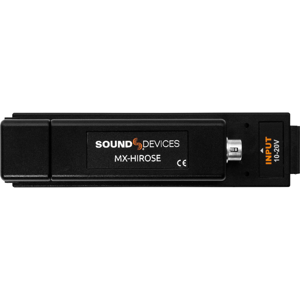 Sound Devices MX-HIROSE Hirose DC Input Sled MX-HIROSE
Sound Devices MX-HIROSE Hirose DC Input Sled MX-HIROSE