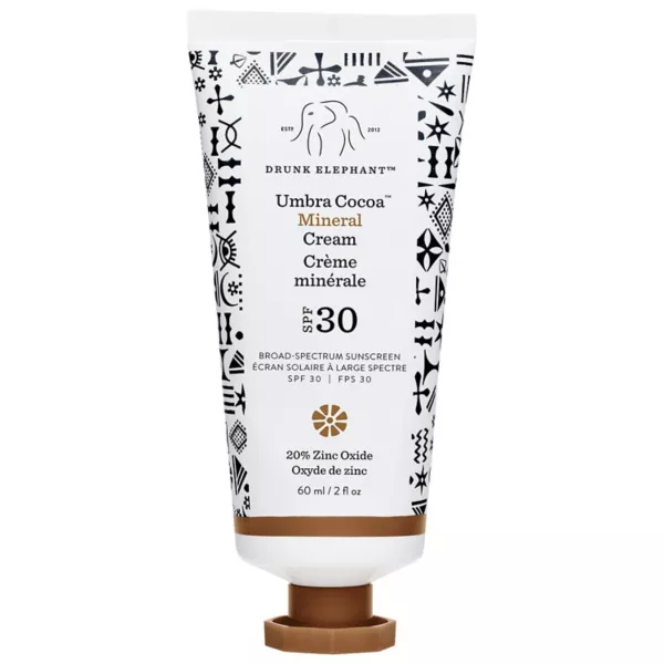 Umbra 100% минеральный крем spf 30/pa+++ тонирующий солнцезащитный крем для лица Drunk Elephant, цвет cocoa
Umbra 100% минеральный крем spf 30/pa+++ тонирующий солнцезащитный крем для лица Drunk Elephant, цвет cocoa