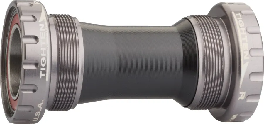 Винтовая каретка BSA с угловыми контактными подшипниками для дорожных кривошипов с осью 22/24 мм Wheels Manufacturing, Black
Винтовая каретка BSA с угловыми контактными подшипниками для дорожных кривошипов с осью 22/24 мм Wheels Manufacturing, Black