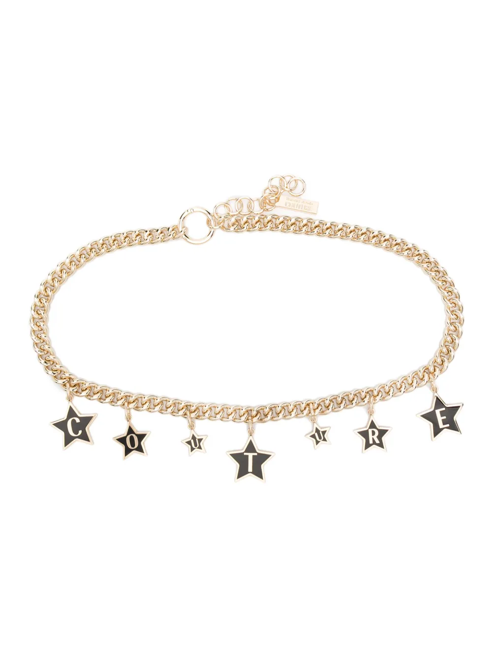 Цепочка на пояс с подвеской-логотипом Versace Jeans Couture, золотой
Цепочка на пояс с подвеской-логотипом Versace Jeans Couture, золотой