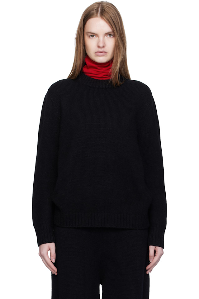 Облегающий кашемировый пуловер Arch The, черный
Облегающий кашемировый пуловер Arch The, черный