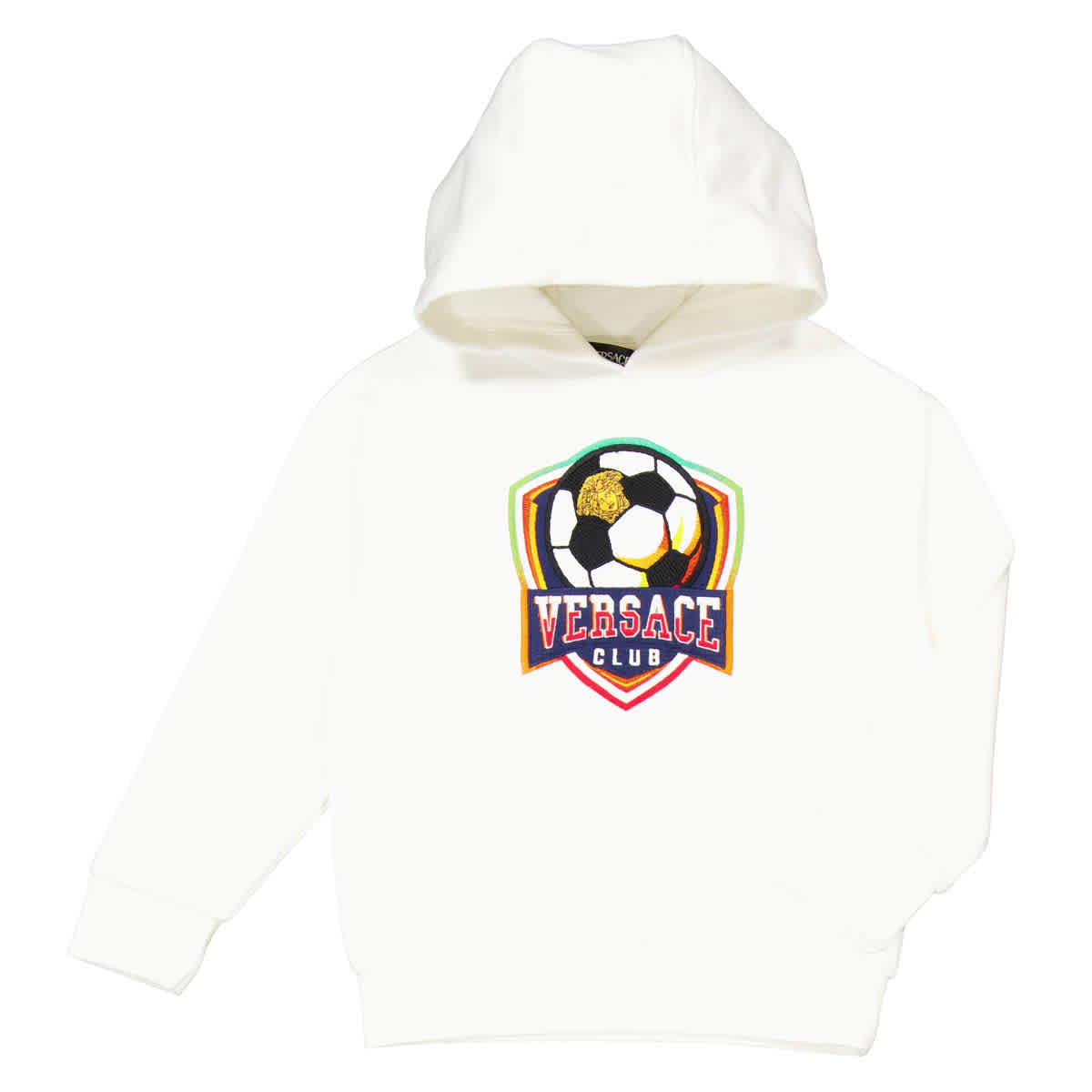 Молодежная футбольная толстовка Versace Kids Club Young Versace, белый
Молодежная футбольная толстовка Versace Kids Club Young Versace, белый