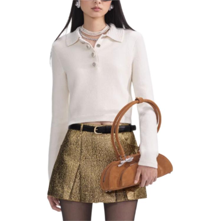 Self-portrait Свитер с автопортретом женский цвета слоновой кости Ivory White
Self-portrait Свитер с автопортретом женский цвета слоновой кости Ivory White