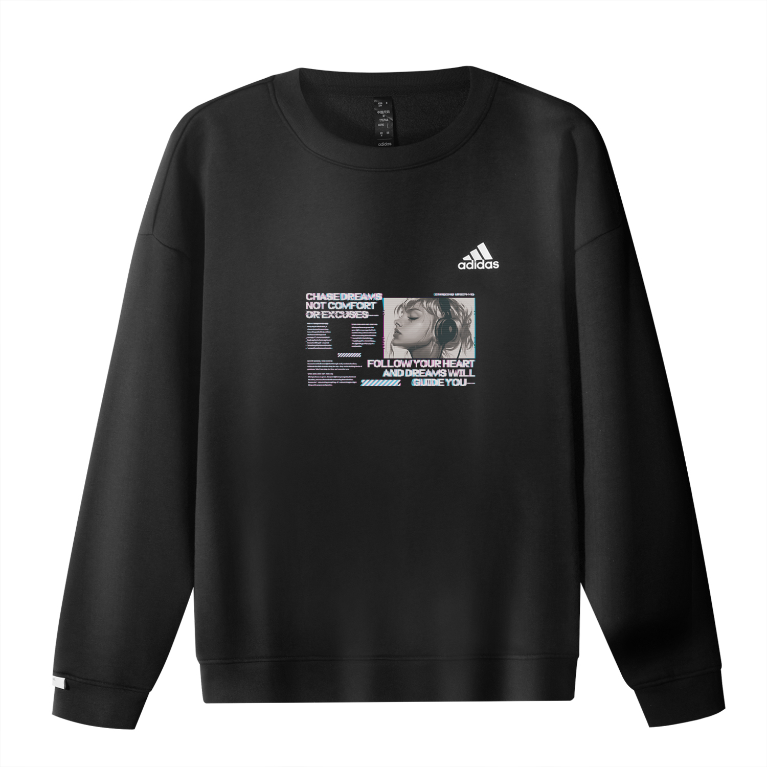 Adidas Свитшот унисекс черный
Adidas Свитшот унисекс черный