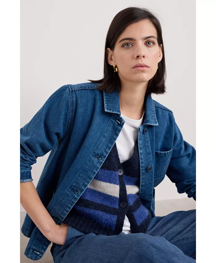 Женская куртка Reading Rocks II Seasalt Cornwall, синий 
Женская куртка Reading Rocks II Seasalt Cornwall, синий