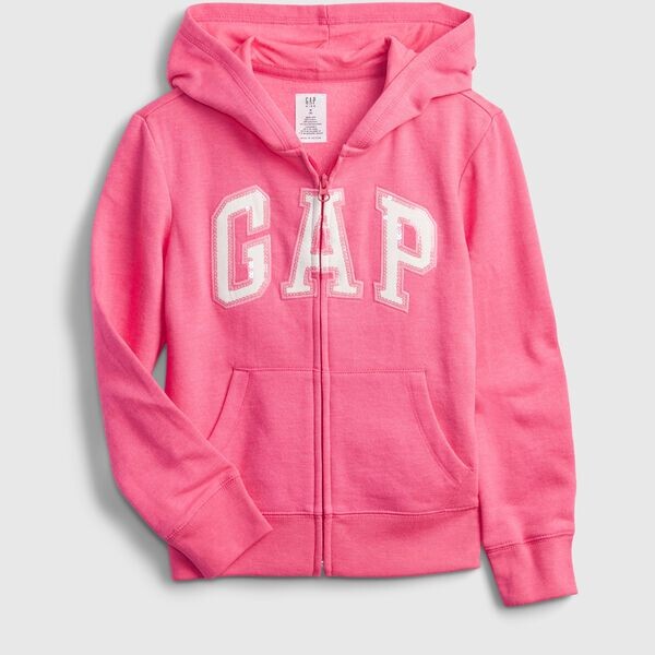 Толстовка с капюшоном из плюша с застежкой-молнией и нашивкой-логотипом Gap, красный
Толстовка с капюшоном из плюша с застежкой-молнией и нашивкой-логотипом Gap, красный