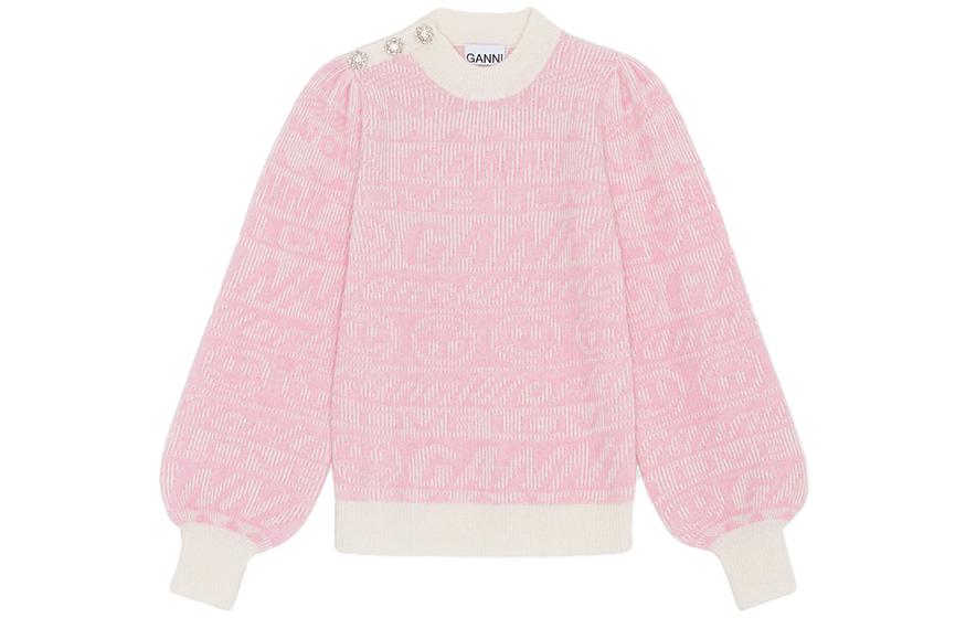 GANNI Топ женский светло-розовый
GANNI Топ женский светло-розовый