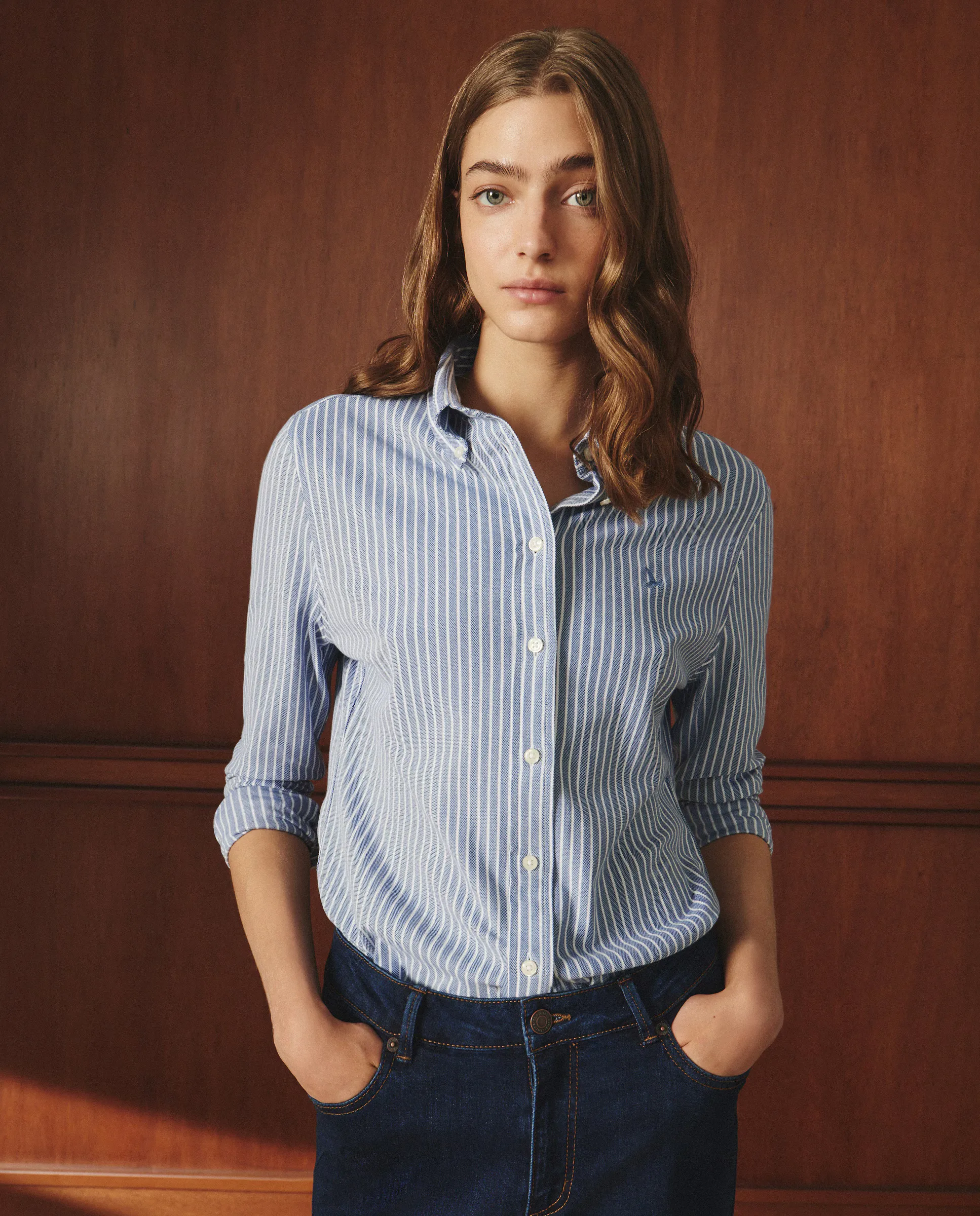 Длинная хлопковая рубашка Lloyd's, темно-синий
Длинная хлопковая рубашка Lloyd's, темно-синий