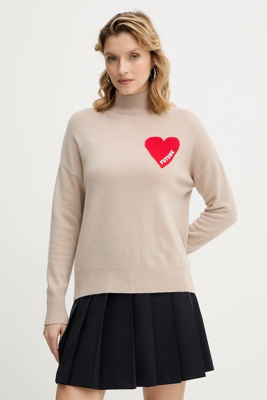 Кашемировый свитер From Future, коричневый
Кашемировый свитер From Future, коричневый