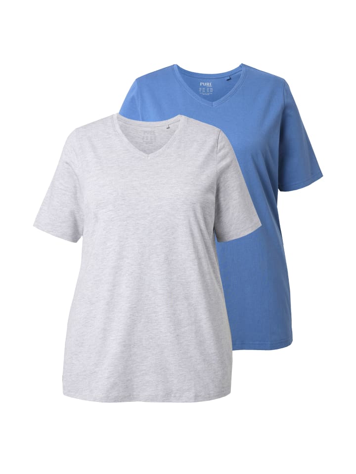 Рубашка василькового цвета Ulla Popken
Рубашка василькового цвета Ulla Popken