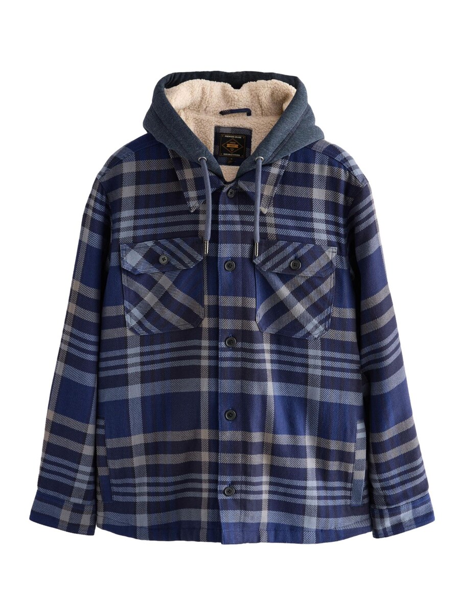 Межсезонная куртка Next, темно-синий/светло-синий
Межсезонная куртка Next, темно-синий/светло-синий