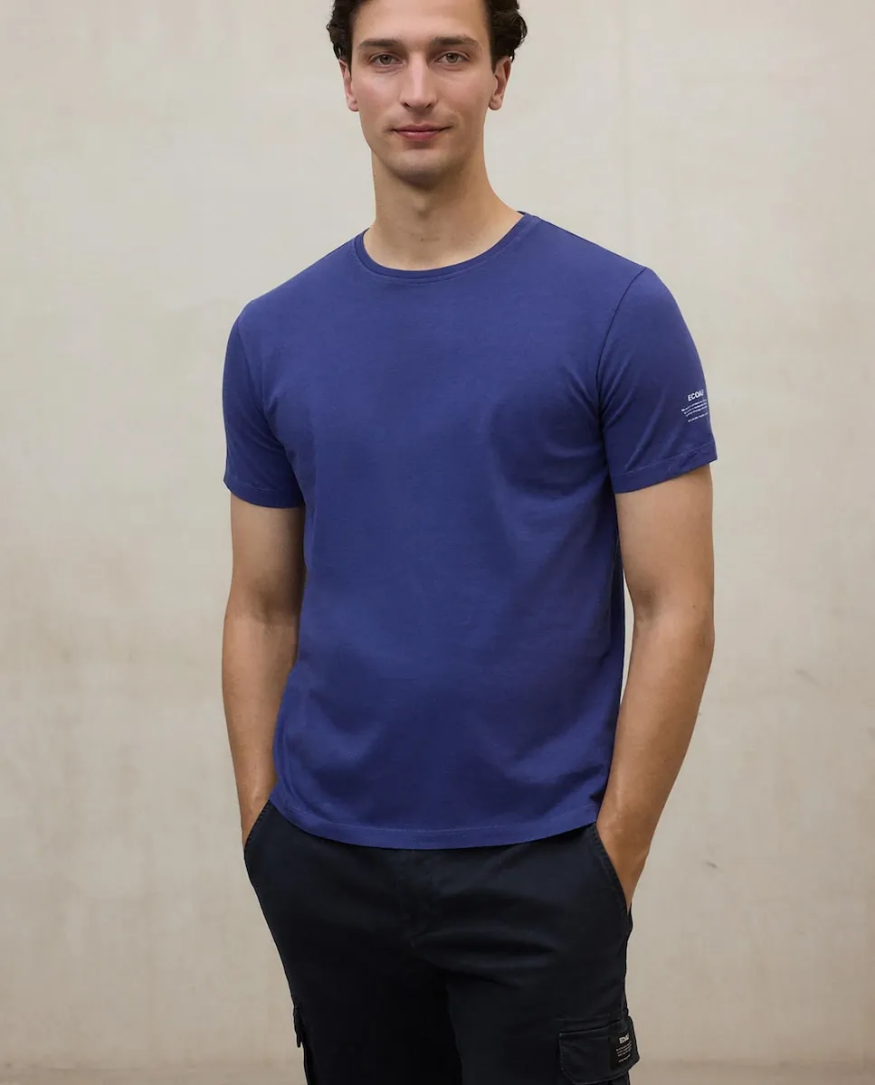 Мужская футболка с коротким рукавом и принтом на спине Ecoalf, синий
Мужская футболка с коротким рукавом и принтом на спине Ecoalf, синий