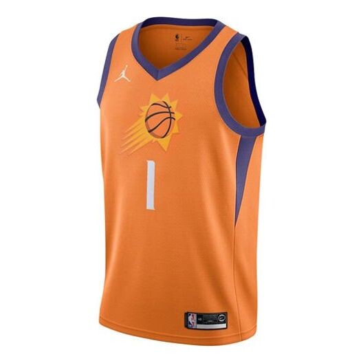 Майка Air Jordan x NBA Phoenix Suns Jerseys 'Devin Booker 1', оранжевый
Майка Air Jordan x NBA Phoenix Suns Jerseys 'Devin Booker 1', оранжевый