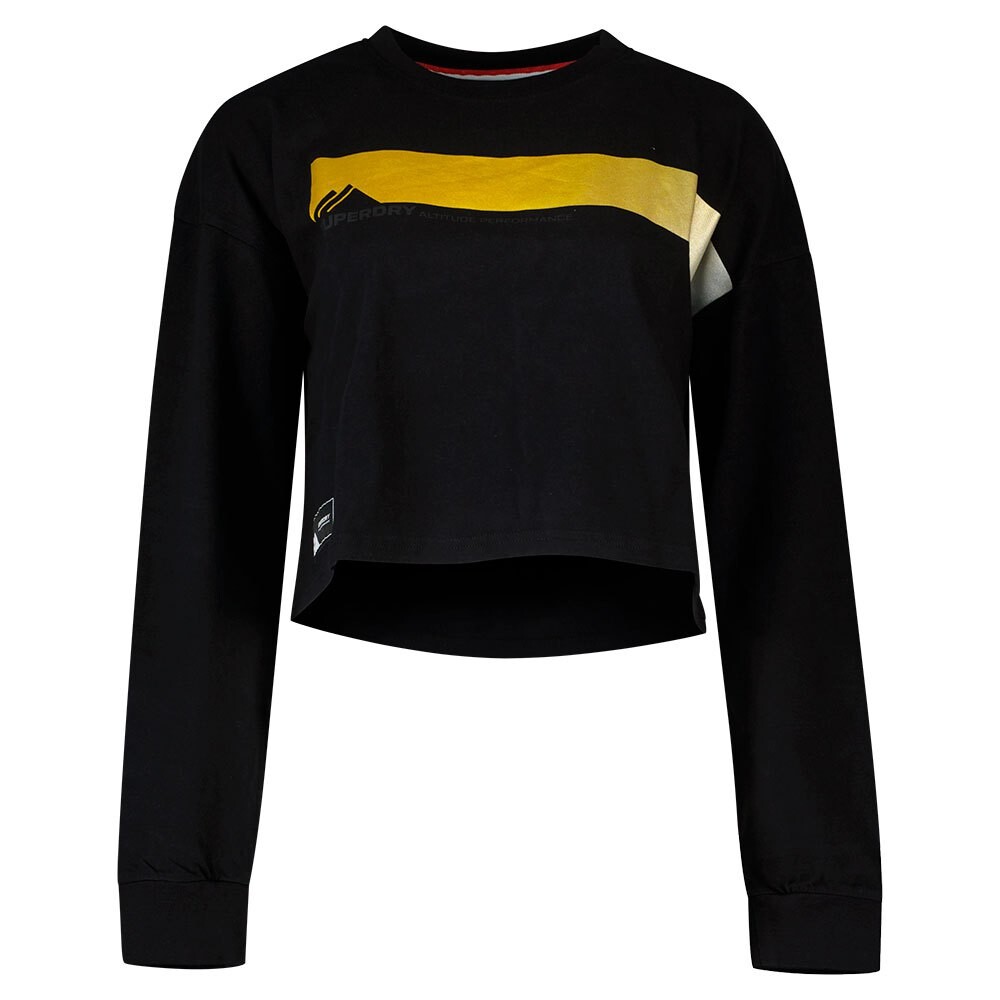Футболка с длинным рукавом Superdry Mountain Sport Graphic Crop, черный
Футболка с длинным рукавом Superdry Mountain Sport Graphic Crop, черный