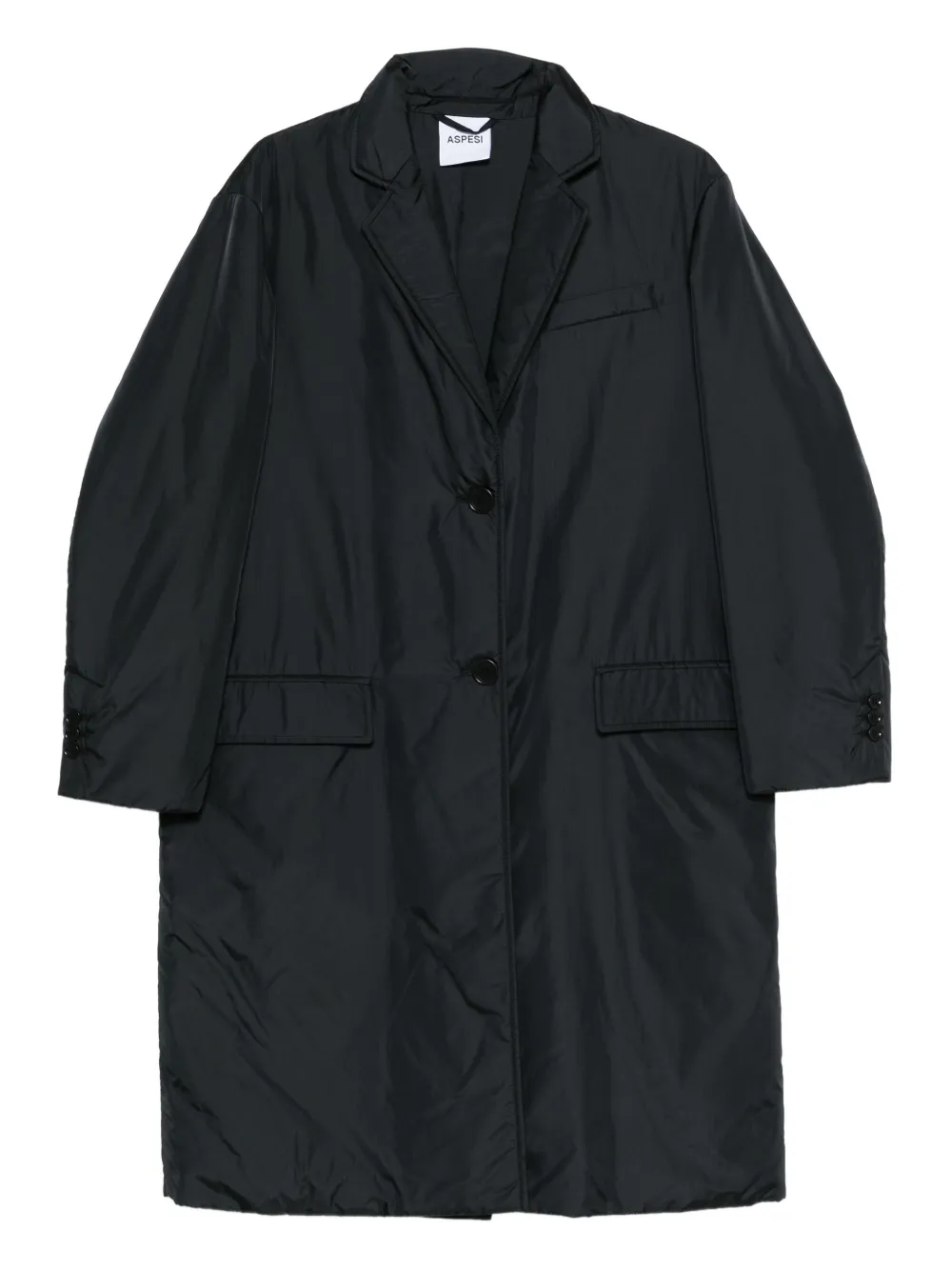 Пальто на пуговицах Aspesi, черный
Пальто на пуговицах Aspesi, черный