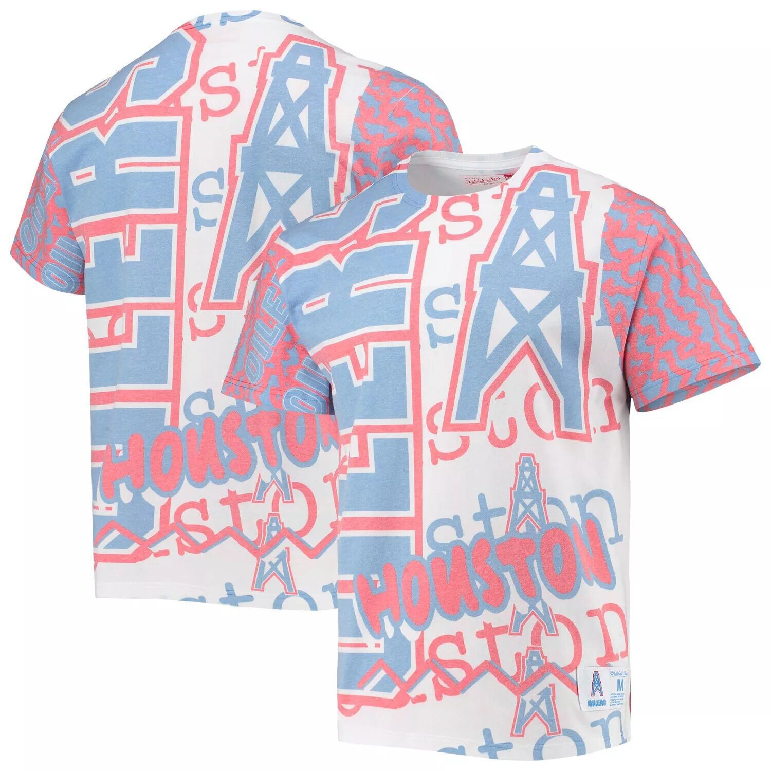 Мужская сублимированная футболка Mitchell & Ness White Houston Oilers Jumbotron 2.0
Мужская сублимированная футболка Mitchell & Ness White Houston Oilers Jumbotron 2.0
