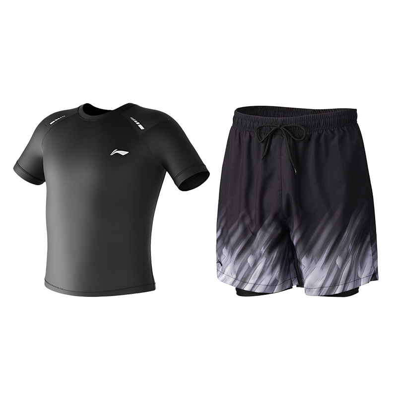 Мужская футболка для бадминтона дышащая удобная LINING, черный
Мужская футболка для бадминтона дышащая удобная LINING, черный