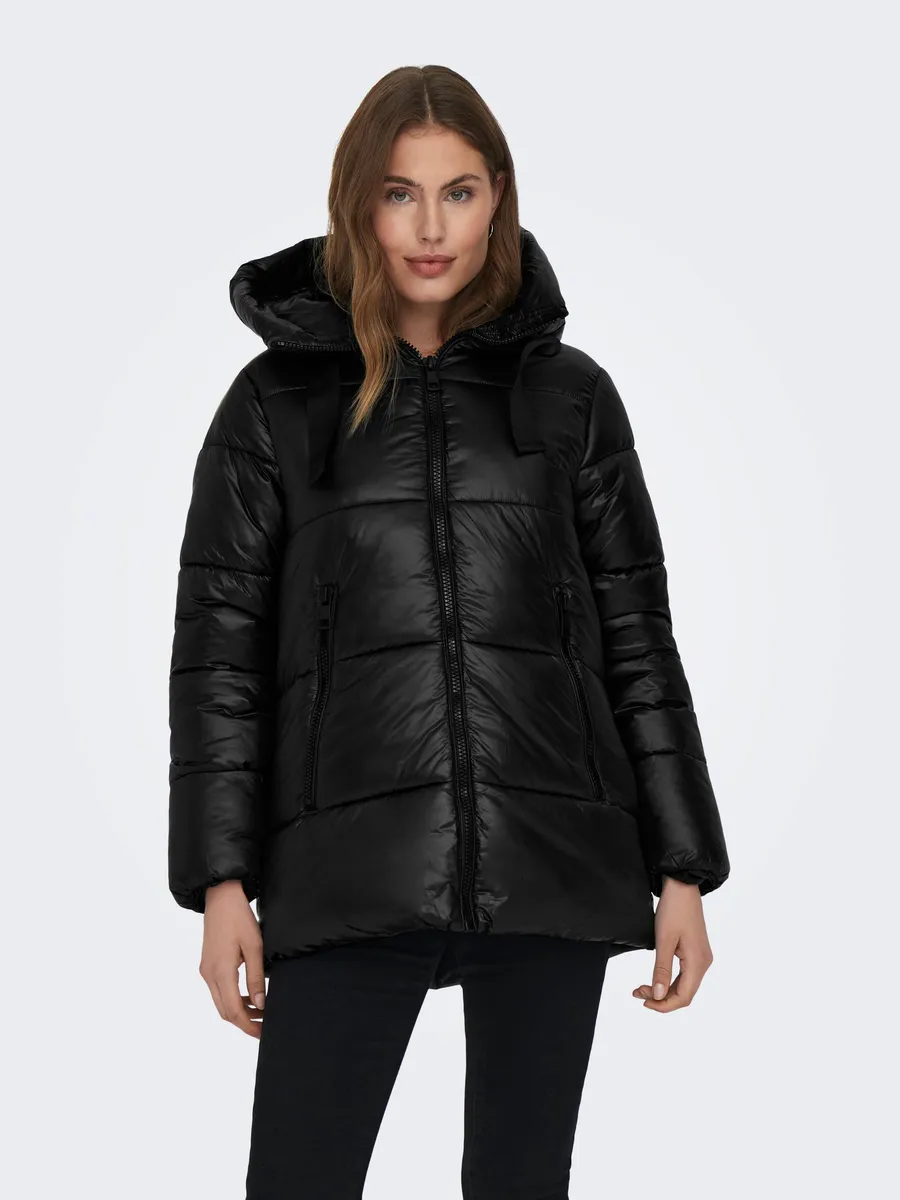 Only стеганая куртка "ONLNEWSCARLETT HOOD PUFFER CC OTW", с капюшоном, черный
Only стеганая куртка "ONLNEWSCARLETT HOOD PUFFER CC OTW", с капюшоном, черный