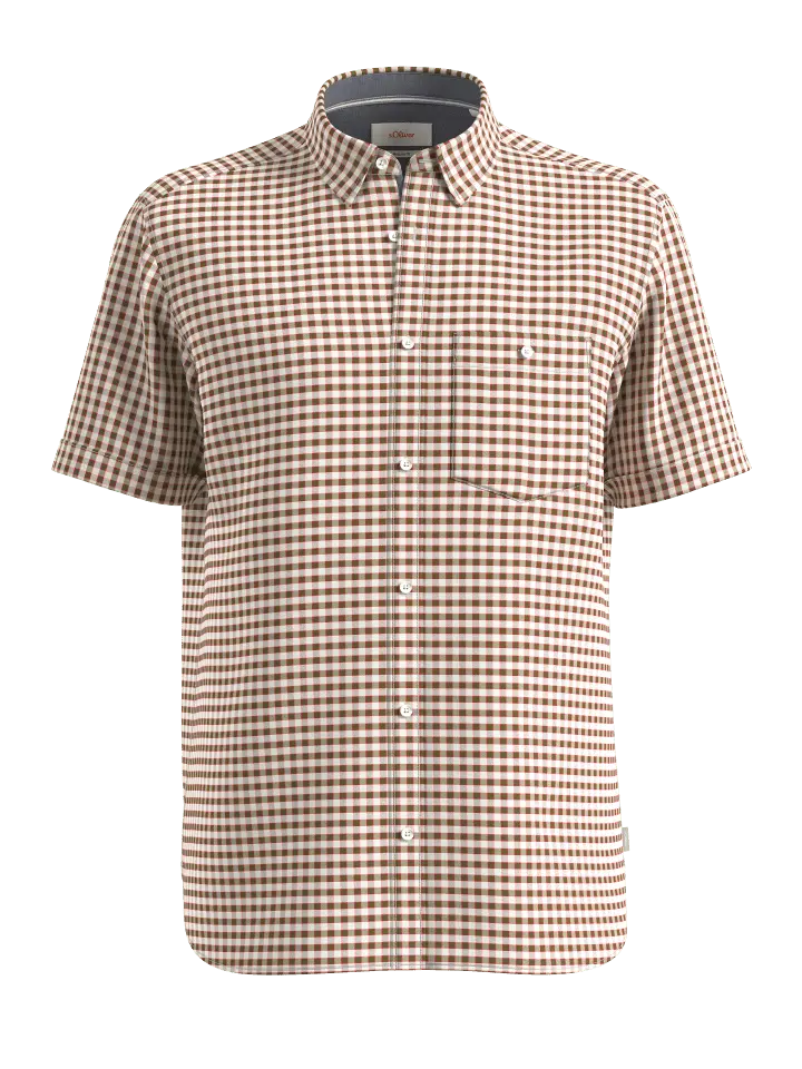 Рубашка sOliver kurzarm, оливковый
Рубашка sOliver kurzarm, оливковый