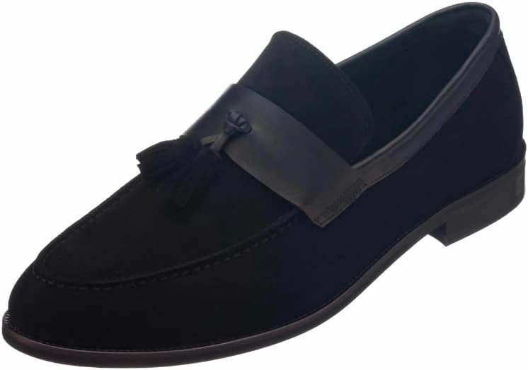 Мужские черные лоферы DALGALA из натуральной замши ручной работы большого размера с кисточками, повседневные туфли слипоны
Мужские черные лоферы DALGALA из натуральной замши ручной работы большого размера с кисточками, повседневные туфли слипоны