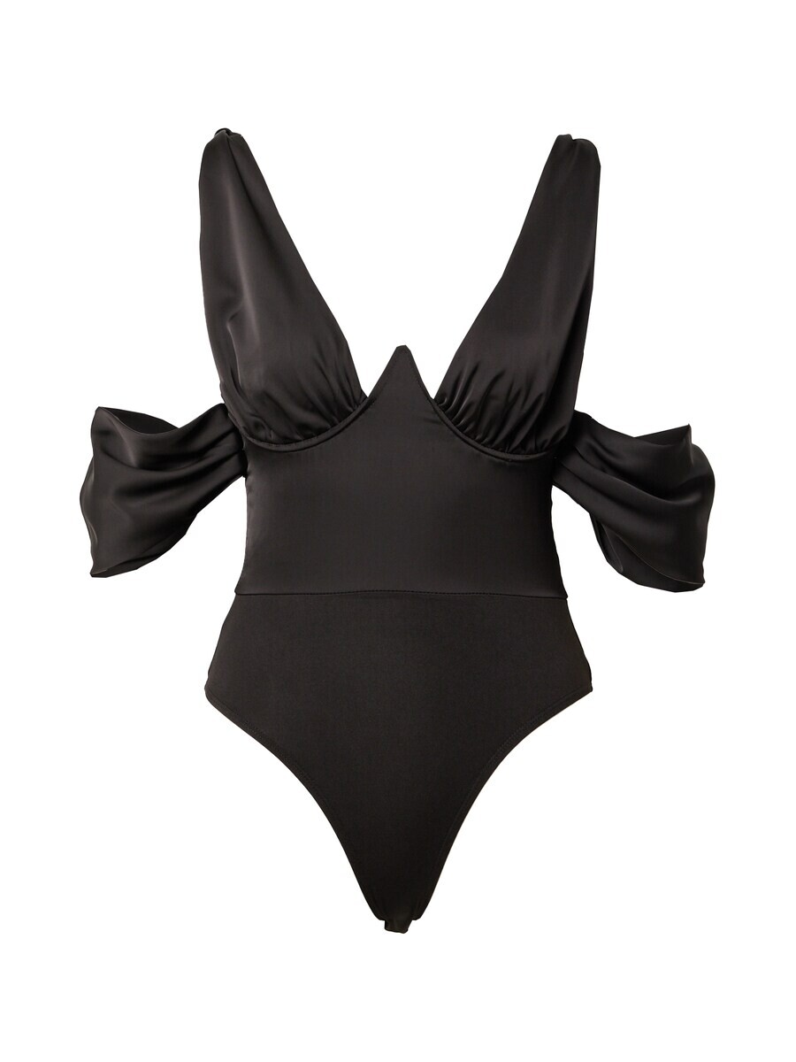 Классический топ Misspap Shirt Bodysuit, черный
Классический топ Misspap Shirt Bodysuit, черный