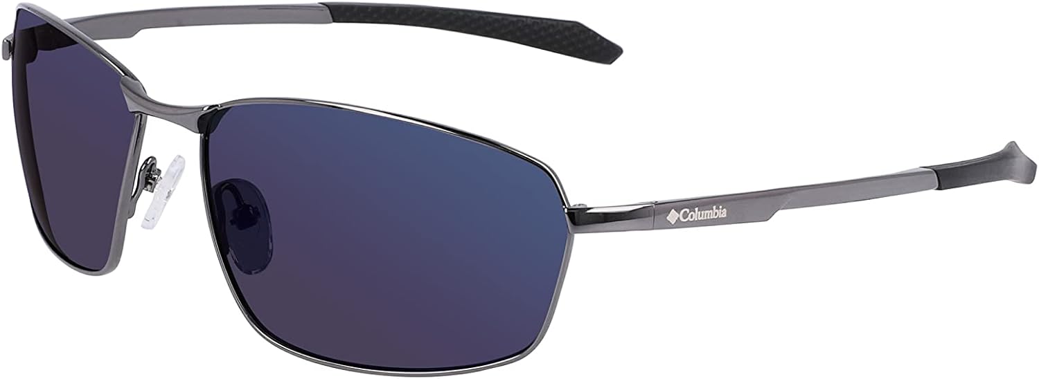 Columbia мужские солнцезащитные очки Fir Ridge прямоугольные, Shiny Dark Gunmetal/Blue Mirror Lens
Columbia мужские солнцезащитные очки Fir Ridge прямоугольные, Shiny Dark Gunmetal/Blue Mirror Lens
