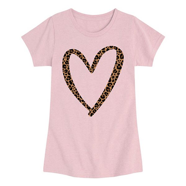 Футболка с принтом в виде контура сердца в леопардовом принте для девочек 7-16 лет Licensed Character, Heather Pink
Футболка с принтом в виде контура сердца в леопардовом принте для девочек 7-16 лет Licensed Character, Heather Pink
