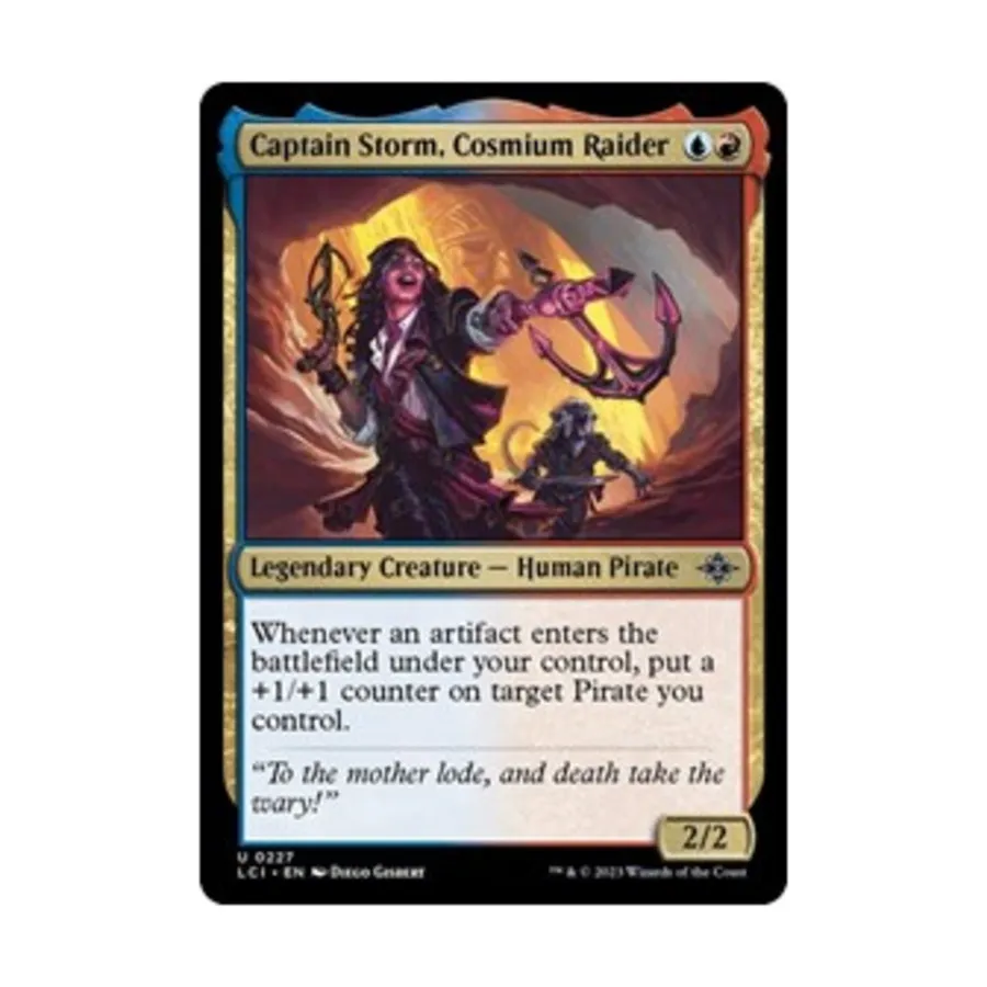 CCG Капитан Шторм, Космиум-рейдер (U), MTG - The Lost Caverns of Ixalan
CCG Капитан Шторм, Космиум-рейдер (U), MTG - The Lost Caverns of Ixalan