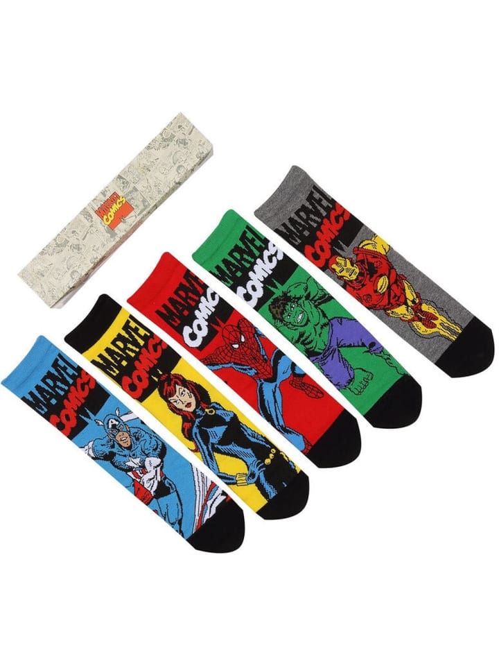 Носки Avengers, разноцветный
Носки Avengers, разноцветный