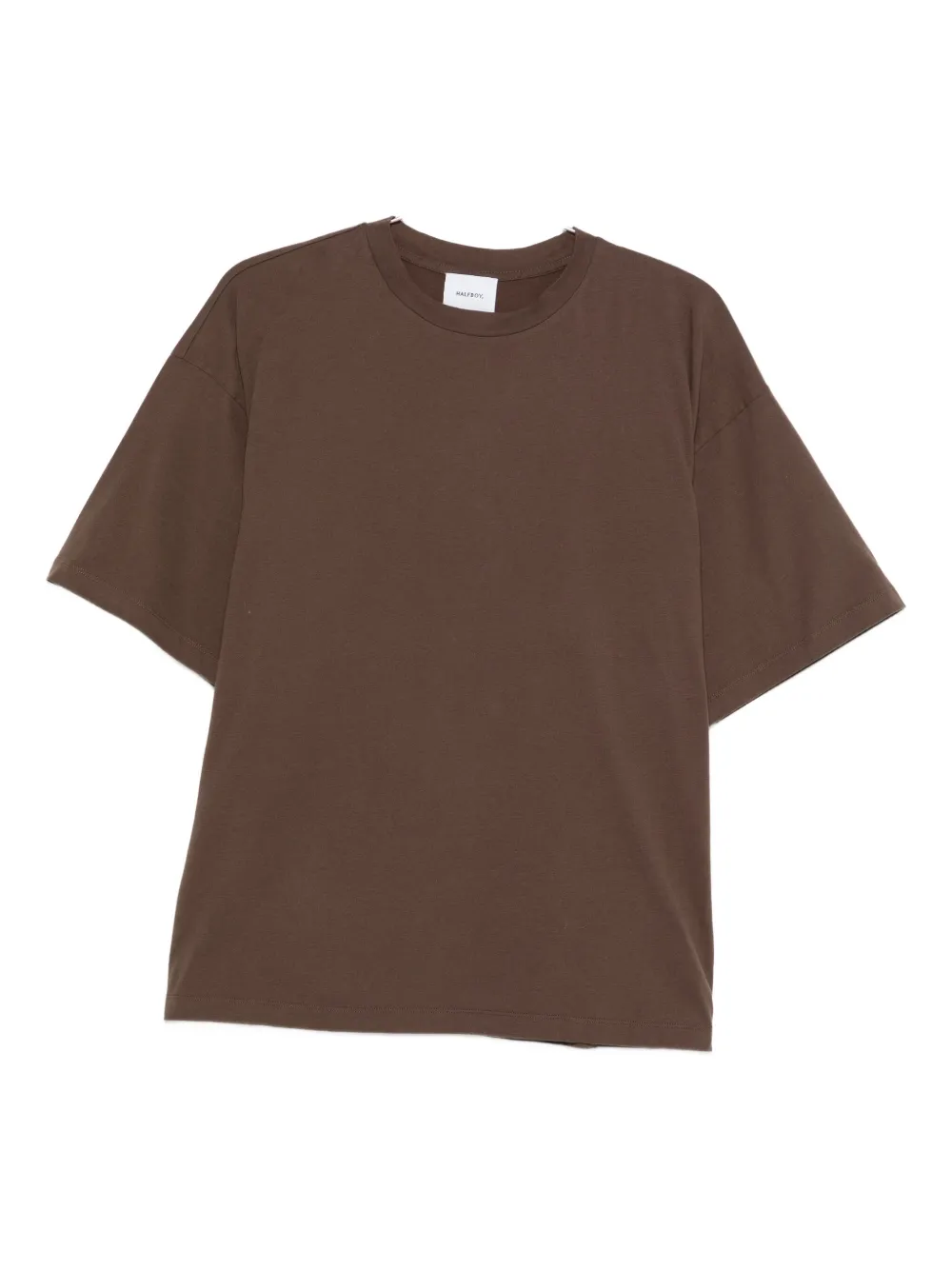 Хлопковая футболка Halfboy, коричневый
Хлопковая футболка Halfboy, коричневый